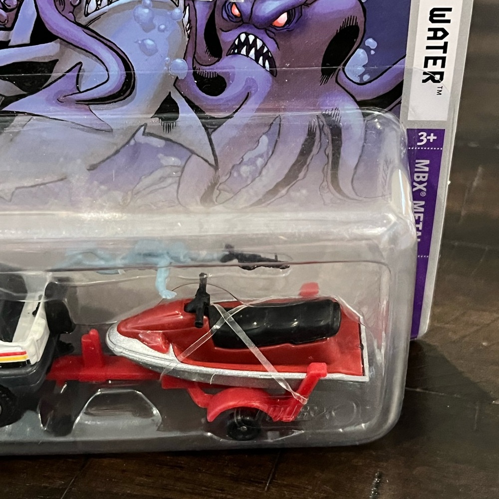 2007 MBX HITCH 'N HAUL 1:64 SCALE DIE CAST SET - WILD WATER M9613 Diecast - Picture 4 of 7